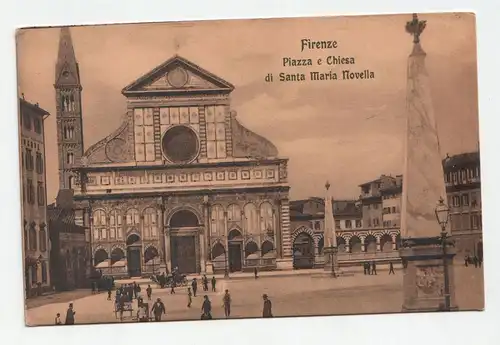 Firenze - Piazza e Chiesa di Santa Maria Novella