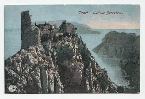 Capri - Castello Barbarossa.