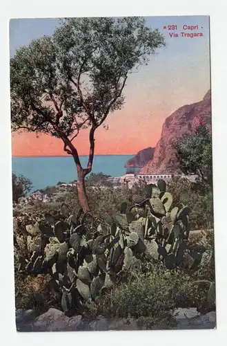 Capri - Via Tragara.