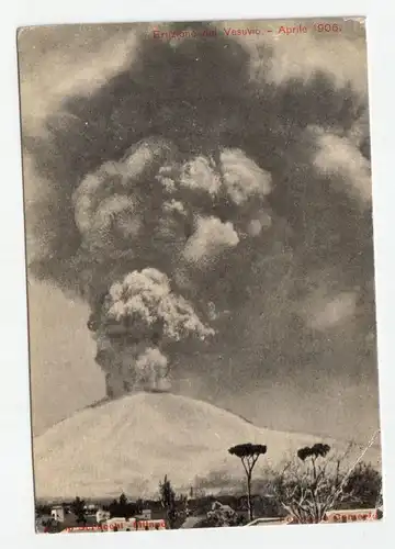 Eruzione del Vesuvio - Aprile 1906