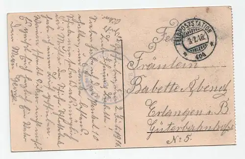 Verdun. Rue Chaussee. //Feldpost. jahr 1916