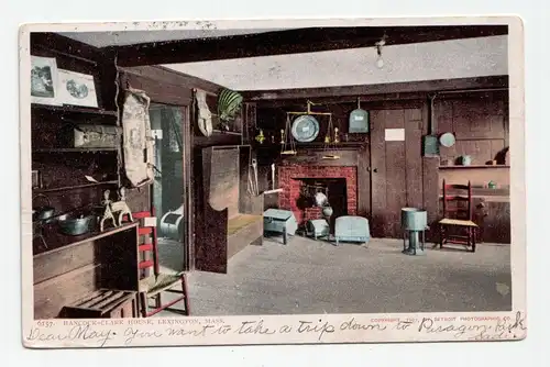 Hancock-Clark House, Lexington, Mass. year 1905