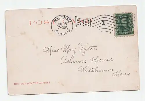 Hancock-Clark House, Lexington, Mass. year 1905