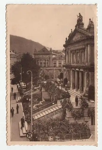 Spa. Etablissement des Bains et Casino.