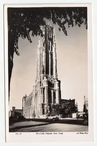 Riverside Church, New York.