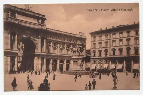 Firenze - Piazza Vittorio Emanuele.