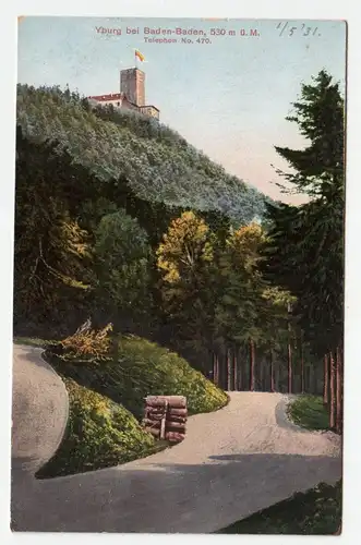 Yburg bei Baden-Baden, 530 m