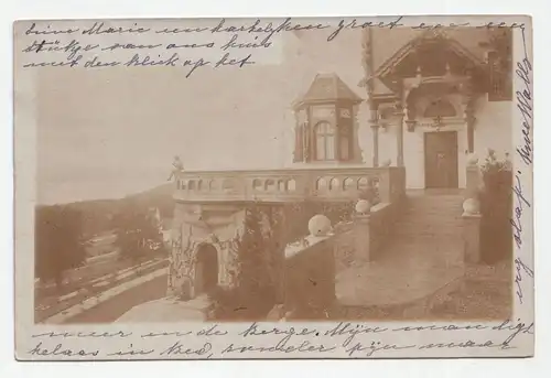 Unbekannte Villa, Bayer, Alte Ansichtskarte