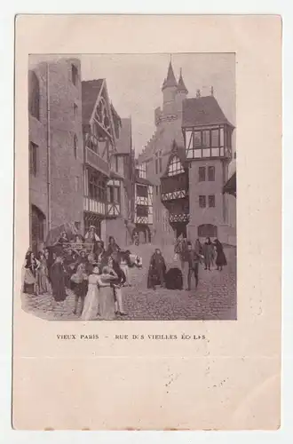 Vieux Paris - Rue des Vieilles Ecoles