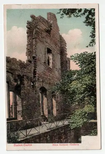 Baden-Baden, Altes Schloss-Gallerie.