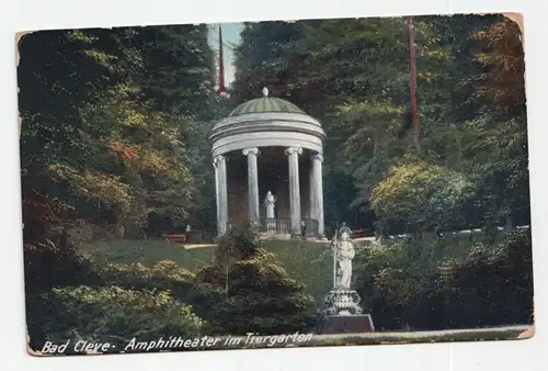 Bad Cleve. Amphitheater im Tiergarten.