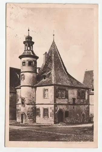 Rothenburg o. T. Hegereiterhaus.
