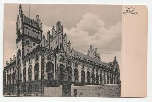 München. Neuer Justizpalast.