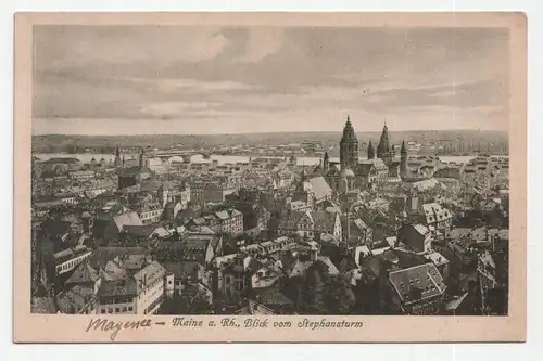 Mayence- Mainz a. Rhein.,Blick vom Stephansturm