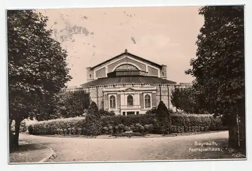 Bayreuth, Festspielhaus.