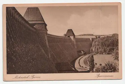 Möhnetalsperre Sperrmauer