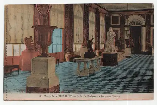Musee de Versailles - Salle de Sculpture - Sculpture Gallery