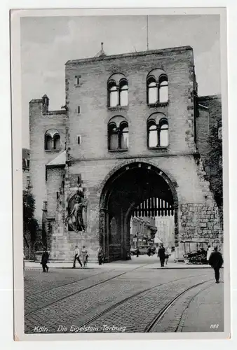 Köln. Die Eigelstein - Torburg.