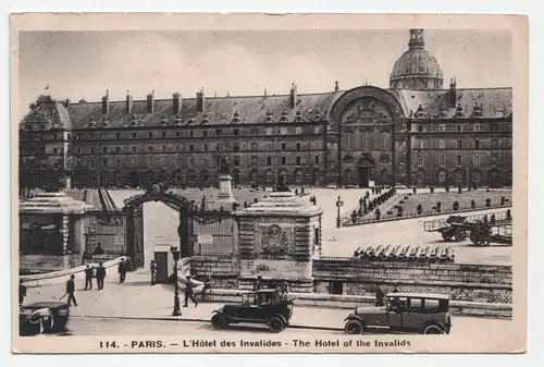 Paris. - L Hotel des Invalides - The Hotel of the Invalids.