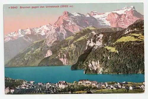 Brunnen gegen den Urirotstock (2932 m)
