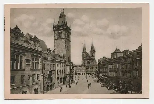 Prague. The Old-Town-Square.