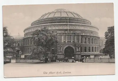 The Albert Hall, London.