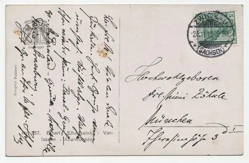 Bihari: Elhagyatva Verlassen Abandonnee. jahr 1913