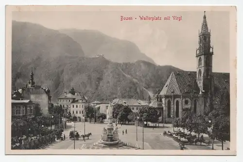 Bozen - Walterplatz mit Virgl