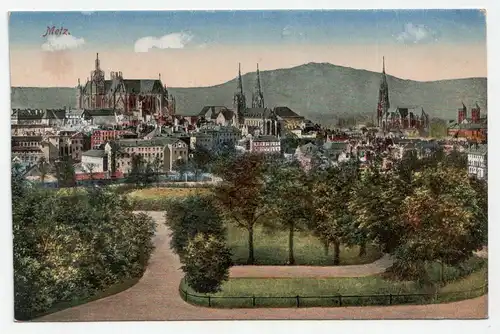 Metz. jahr 1917 // Feldpost