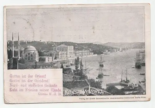 Konstantinopel. jahr 1898