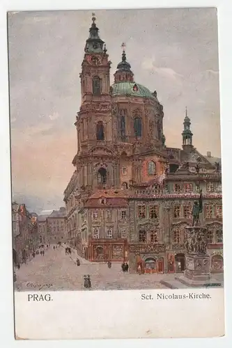 Prag. Sct. Nicolaus - Kirche.