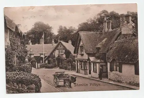 Shanklin Village. jahr 1912