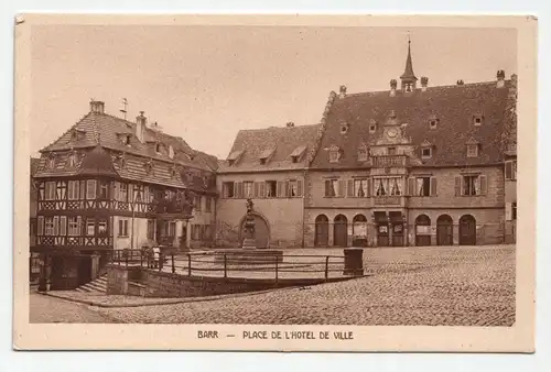 Barr - Place de L Hotel de Ville.