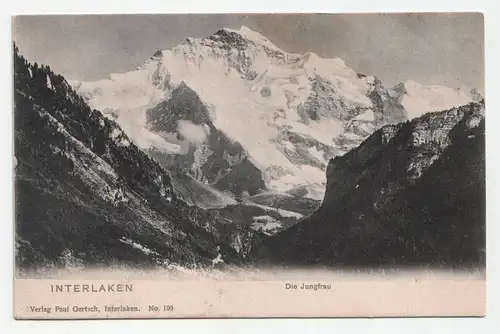 Interlaken. Die Jungfrau.