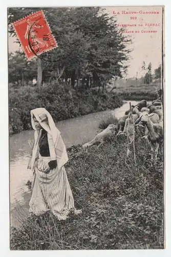 La Haute - Garonne. Pibrac. Passage du Courbet.