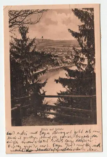 Blick auf Urfahr. jahr 1908