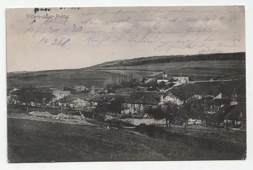 Villers-sdus-Preny. jahr 1915 // Feldpost
