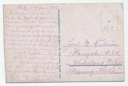 Metz, Sauvage. jahr 1917