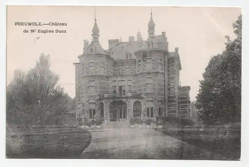 Peruwelz. - Chateau de M. Eugene Duez. jahr 1916
