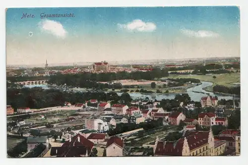 Metz. Gesamtansicht. jahr 1916