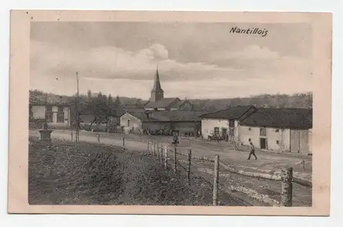 Nantillois. jahr 1916 // Feldpost
