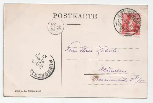 Berner Oberland. jahr 1908