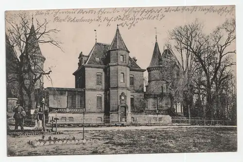 Donchery, Schloss Bellevue. jahr 1915 // Feldpost