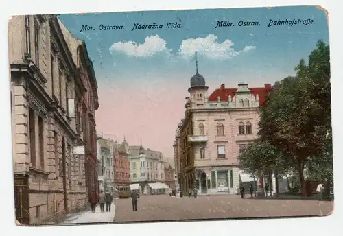 Mor. Ostrava. Nadrazni trida.
