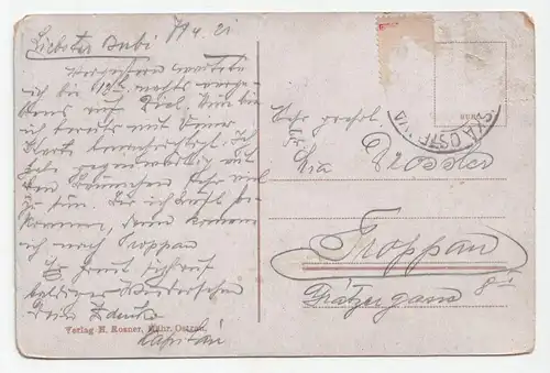 Mor. Ostrava. Nadrazni trida.