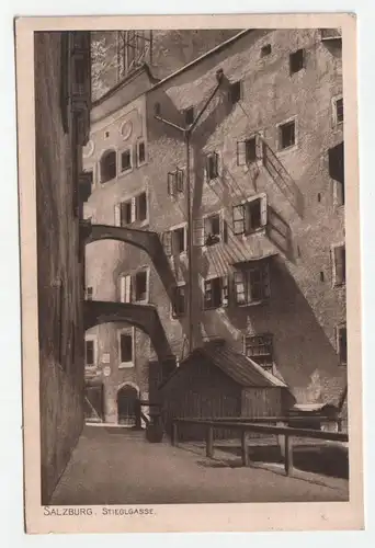 Salzburg. Stieglgasse. jahr 1911