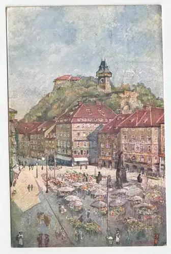 Graz, Hauptplatz. jahr 1913