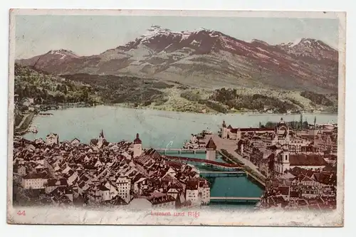 Luzern und Rigi. jahr 1905