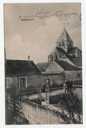 Guignicourt. jahr 1915 // Feldpost