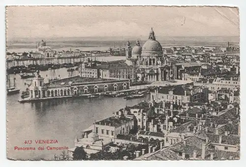 Venezia. Panorama dal Campanile. jahr 1906